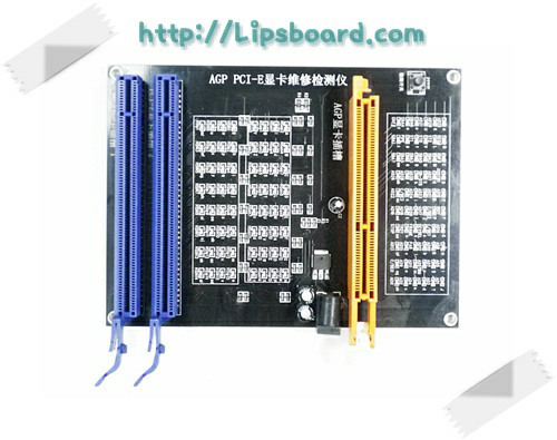 [LE029]AGP,PCIE 그래픽카드 GPU 접불 테스터