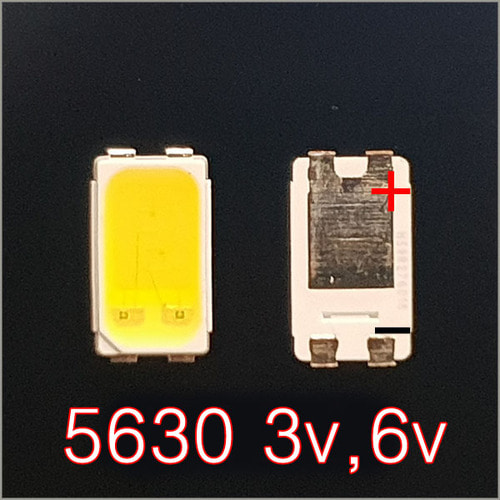 LG 5630 LED 램프 (3V,6V) (100개)