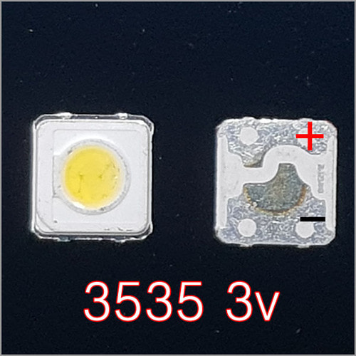 삼성 3535(3537) LED 램프 3V (100개)